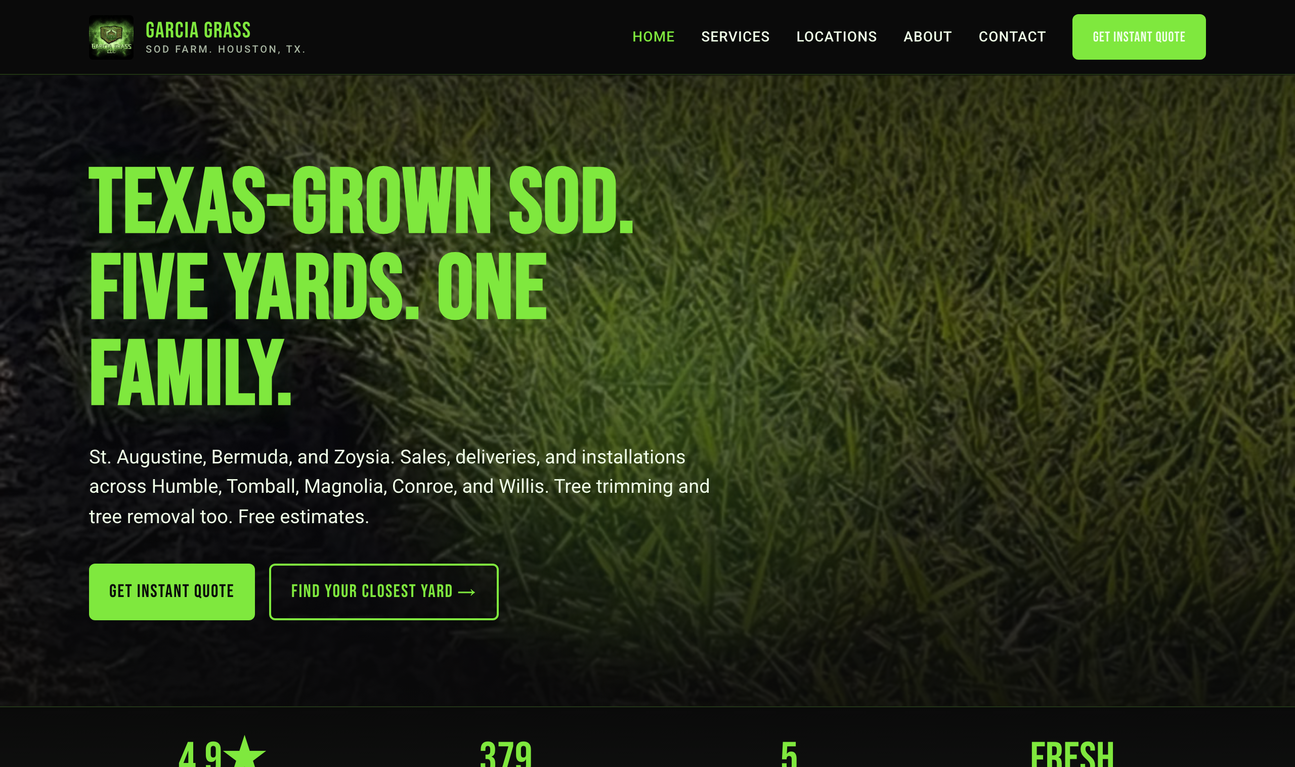 Garcia Grass LLC site preview